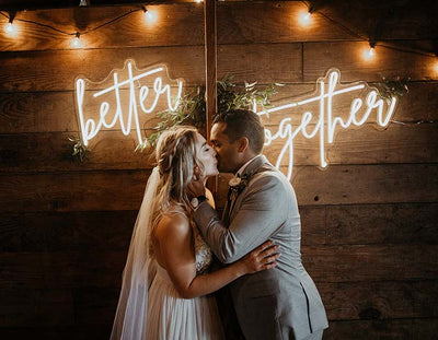 10 Ways to Add Neon to Your Wedding