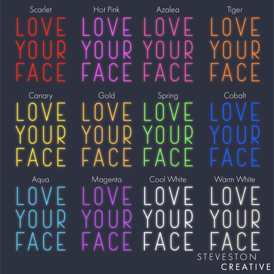 "LOVE YOUR FACE"