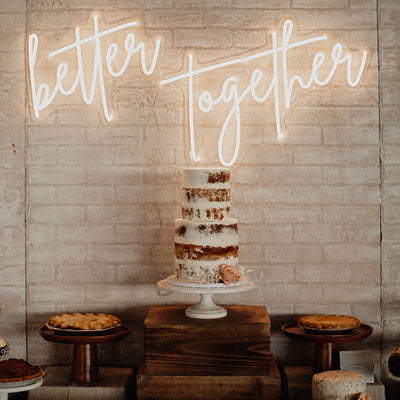 "better together" (Warm White)