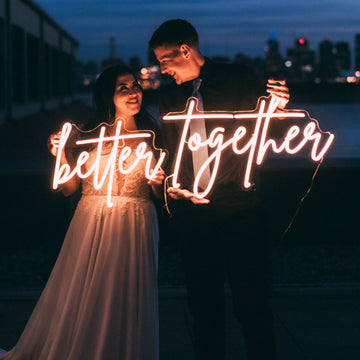 "better together" (Warm White)